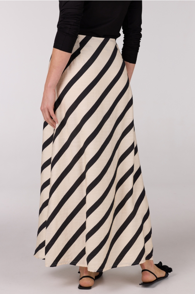 THIRZA SS25 ROK BS 688 LONG 000131 SAND BLACK